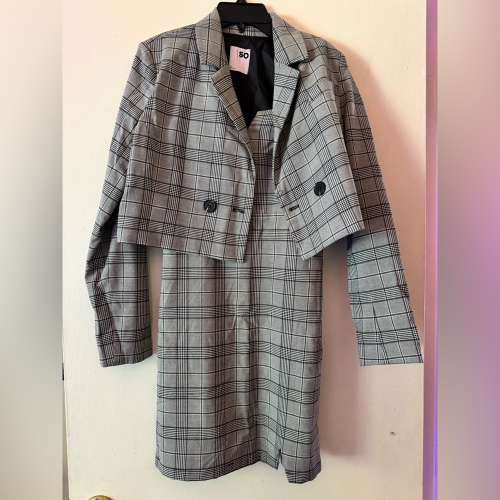 Women’s SO Suit Small Jacket Medium Dress